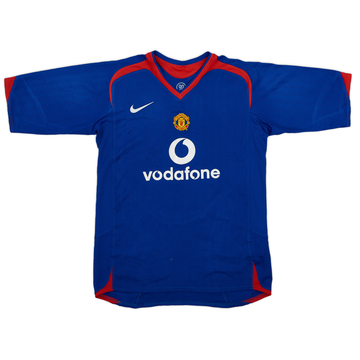 2005-06 Manchester United Away Shirt - 7/10 - (XL.Boys)