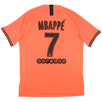 2019-20 Paris Saint-Germain Authentic Away Shirt Mbappe #7 - 9/10 - (L)