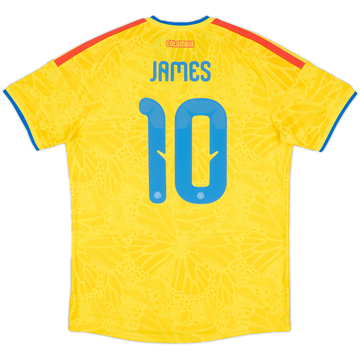 2026-27 Colombia Authentic Home Shirt James #10