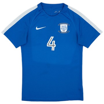 2017-18 Preston North End Player Issue Nike Training Shirt #4 - 7/10 - (S)
