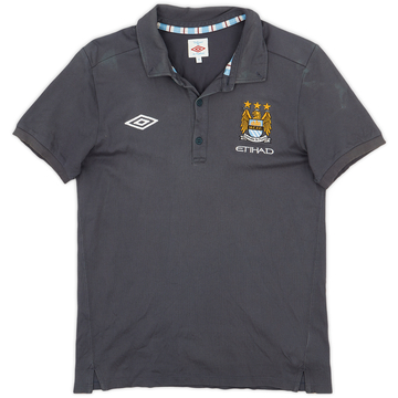 2010-11 Manchester City Umbro Polo Shirt - 6/10 - (M)