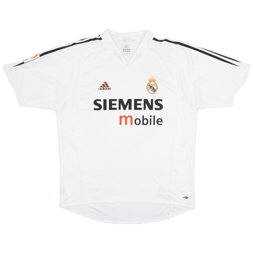 2004-05 Real Madrid Home Shirt - 5/10 - (L)