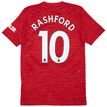 2020-21 Manchester United Home Shirt Rashford #10 (S)
