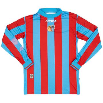 2008-10 Catania Home L/S Shirt - 6/10 - (L)
