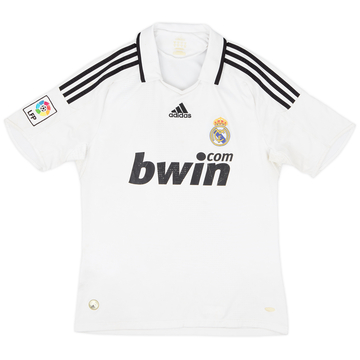 2008-09 Real Madrid Home Shirt - 4/10 - (M)