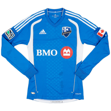 2012 Montreal Impact Authentic Home L/S Shirt - 9/10 - (S)