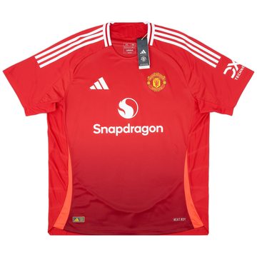 2024-25 Manchester United Authentic Home Shirt