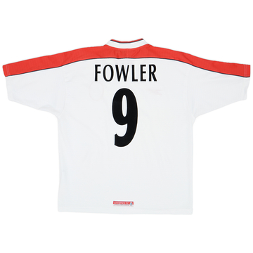 1998-99 Liverpool Away Shirt Fowler #9 - 6/10 - (L)