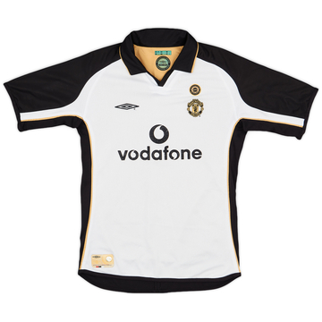 2001-02 Manchester United Centenary Away/Third Shirt - 9/10 - (S.Boys)