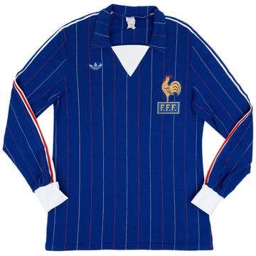 1980-82 France Home L/S Shirt - 8/10 - (S)