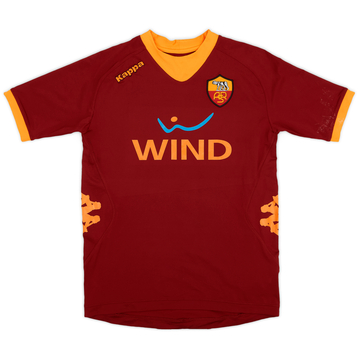 2011-12 Roma Home Shirt #10 - 4/10 - (XL.Boys)