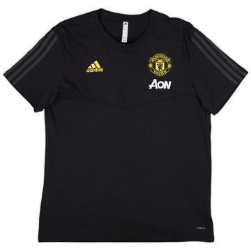 2019-20 Manchester United adidas Cotton Tee - 9/10 - (L)