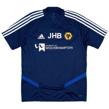 2019-20 Wolves adidas Staff Issue Training Shirt JHB - 9/10 - (M)