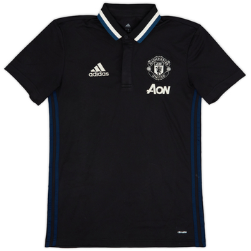 2016-17 Manchester United adidas Polo Shirt - 8/10 - (S)
