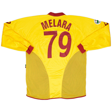2004-05 Livorno Match Worn Third Shirt Melara #79
