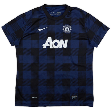 2013-14 Manchester United Away Shirt - 8/10 - (Women's L)