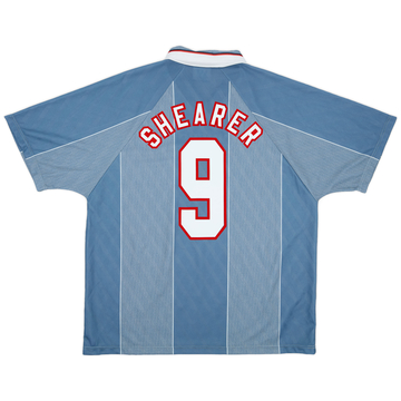 1996-97 England Away Shirt Shearer #9 - 9/10 - (XL)