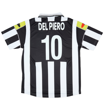 2000-01 Juventus CiaoWeb Home Shirt Del Piero #10 (XL)
