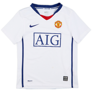2008-10 Manchester United Away Shirt - 6/10 - (S.Boys)