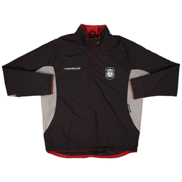 2002-03 Liverpool Reebok 1/4 Zip Training Top - 5/10 - (S)