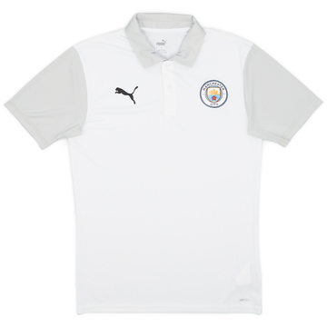2019-20 Manchester City Puma Polo Shirt - 8/10 - (M)