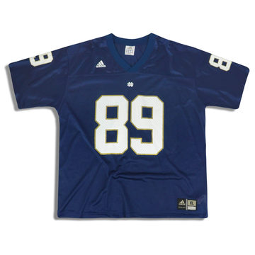 2010s Notre Dame Fighting Irish #89 adidas Jersey (Home) XL