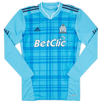 2010-11 Olympique Marseille Authentic Away L/S Shirt - 9/10 - (XL)
