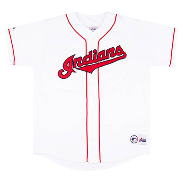 2000-01 Cleveland Indians Majestic Jersey (Home) XL