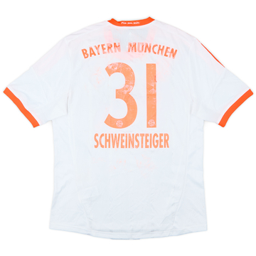 2012-13 Bayern Munich Away Shirt Schweinsteiger #31 - 3/10 - (L)