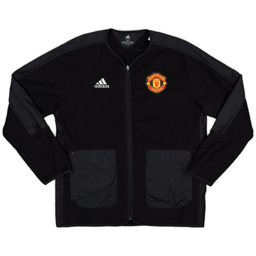 2021-22 Manchester United adidas Fleece Track Jacket - 10/10 - (M)