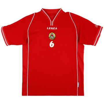 2000s Battipagliese Legea Player Issue Training Shirt #6 - 8/10 - (L)