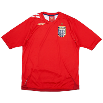 2006-08 England Away Shirt - 5/10 - (L)