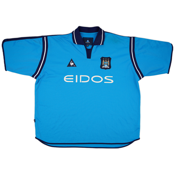 2001-02 Manchester City Home Shirt - 8/10 - (XXL)