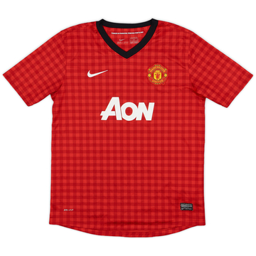 2012-13 Manchester United Home Shirt - 7/10 - (XL.Boys)