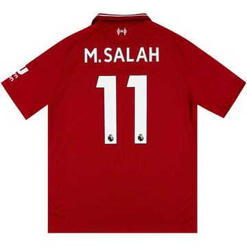 2018-19 Liverpool Home Shirt M.Salah #11ES