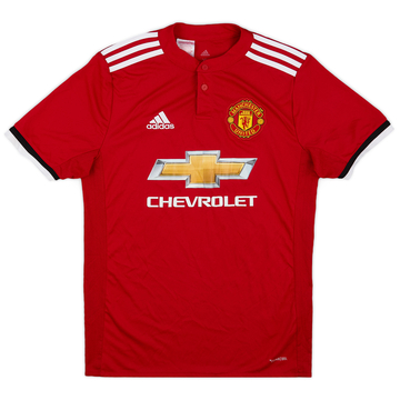 2017-18 Manchester United Home Shirt - 8/10 - (XL.Boys)