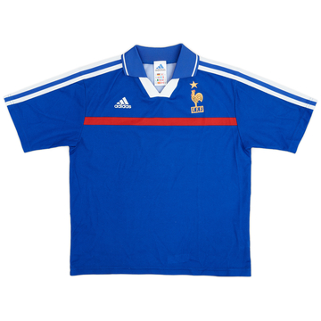 2000-02 France Home Shirt - 7/10 - (M.Boys)