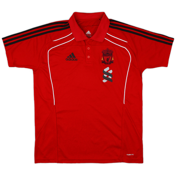 2010-11 Liverpool adidas Polo Shirt - 9/10 - (L)
