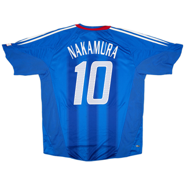 2004-06 Japan Home Shirt Nakamura #10 (L)
