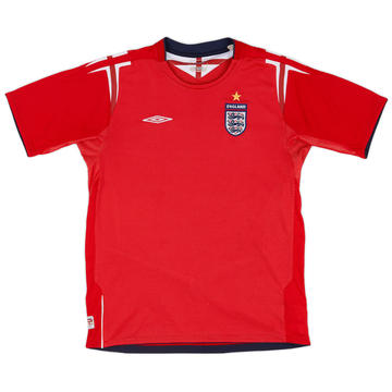 2004-06 England Away Shirt - 8/10 - (XL.Boys)