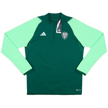 2023-24 Leeds United adidas 1/4 Zip Training Top
