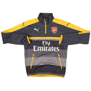 2016-17 Arsenal Puma 1/4 Zip Drill Top - 6/10 - (S)
