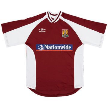 2001-03 Northampton Home Shirt #9 - 7/10 - (S)