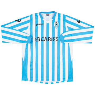 2009-10 SPAL Home L/S Shirt - 5/10 - (XL)