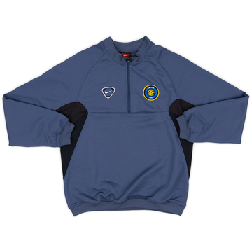 2000-01 Inter Milan Nike 1/4 Zip Sweat Top - 9/10 - (M.Boys)