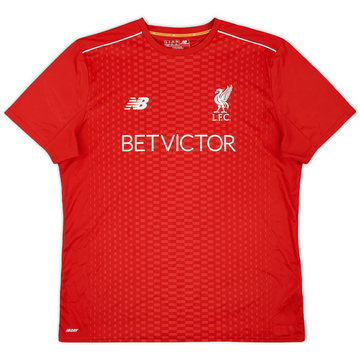 2016-17 Liverpool New Balance Training Shirt - 7/10 - (XL)
