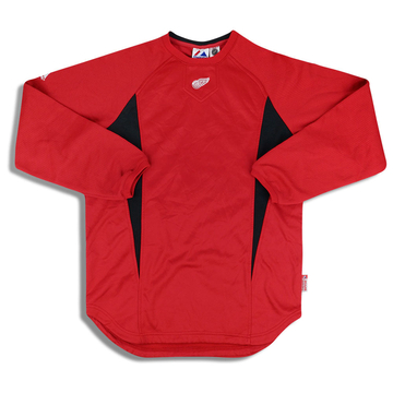 2010s Detroit Red Wings Majestic Training Top S