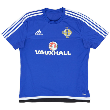 2016-18 Northern Ireland adidas Training Shirt - 9/10 - (M)