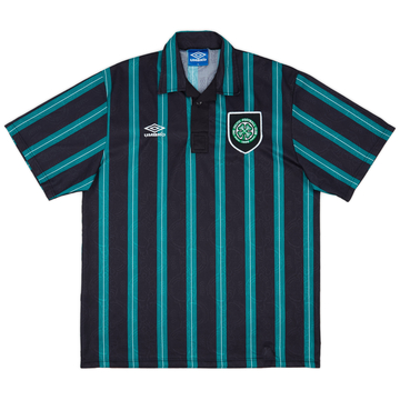 1992-93 Celtic Away Shirt - 8/10 - (XL)