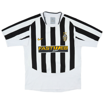 2003-04 Juventus Home Shirt - 6/10 - (XL.Boys)